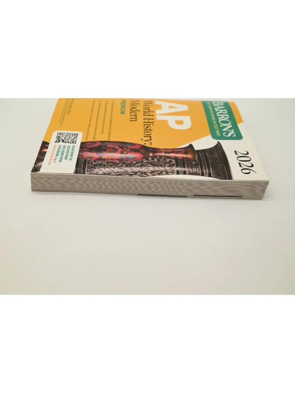 Barron's AP World History Modern 2026 Premium Test Prep Study Guide Book Review